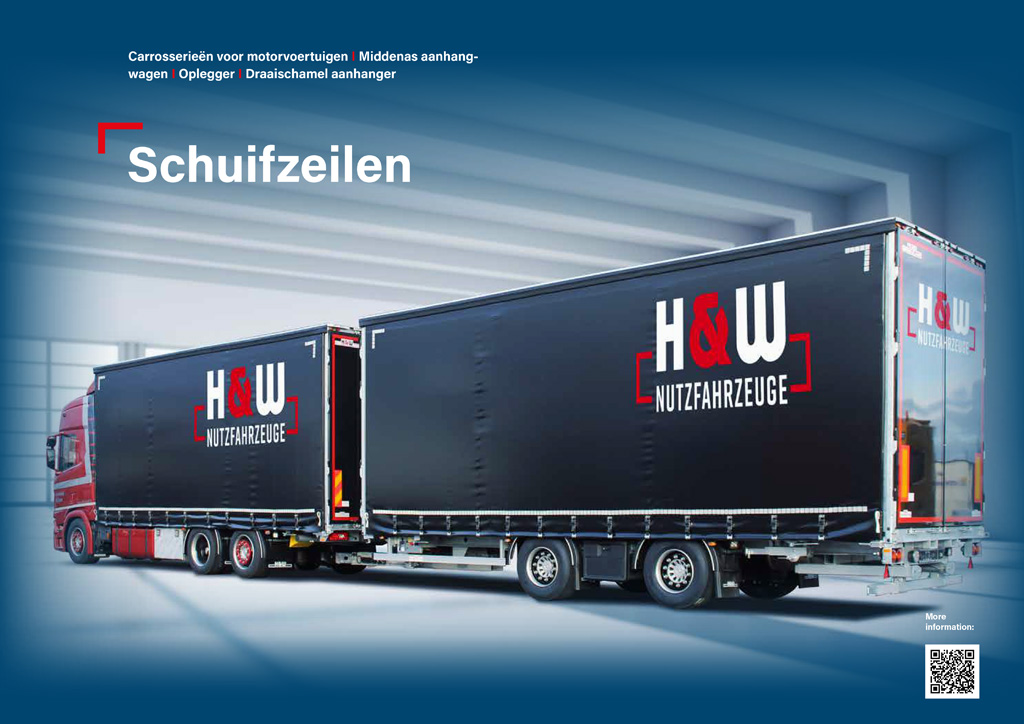 Download productblad voor schuifzeilen van H&W.